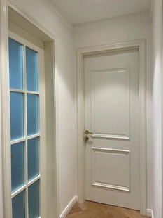 实木门原木门套装门室内门乳白色法式实木烤漆门测量送货上门安装