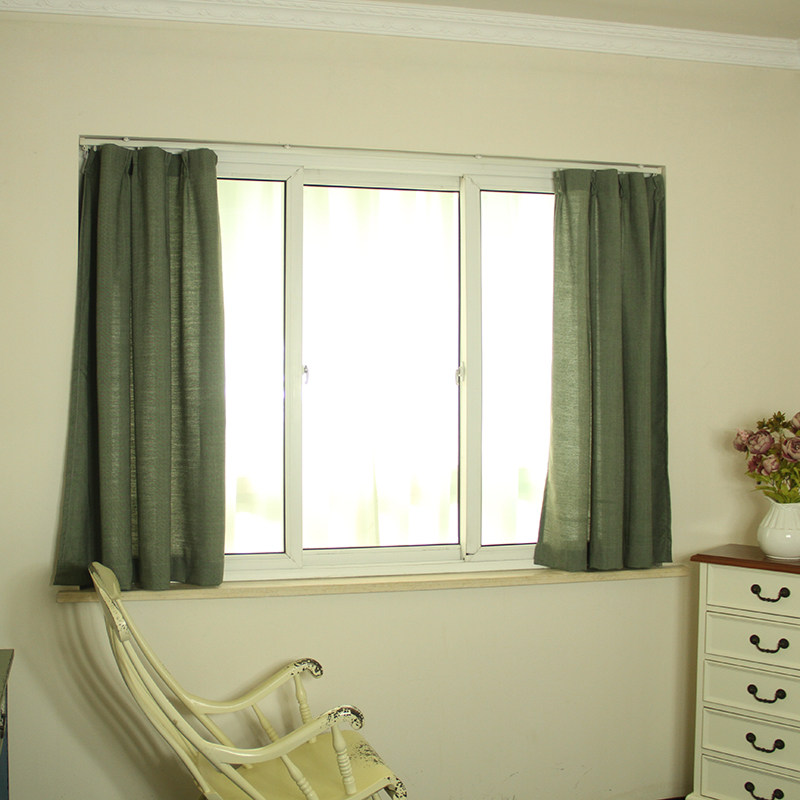 特价小窗户窗帘成品 短窗 现代简约