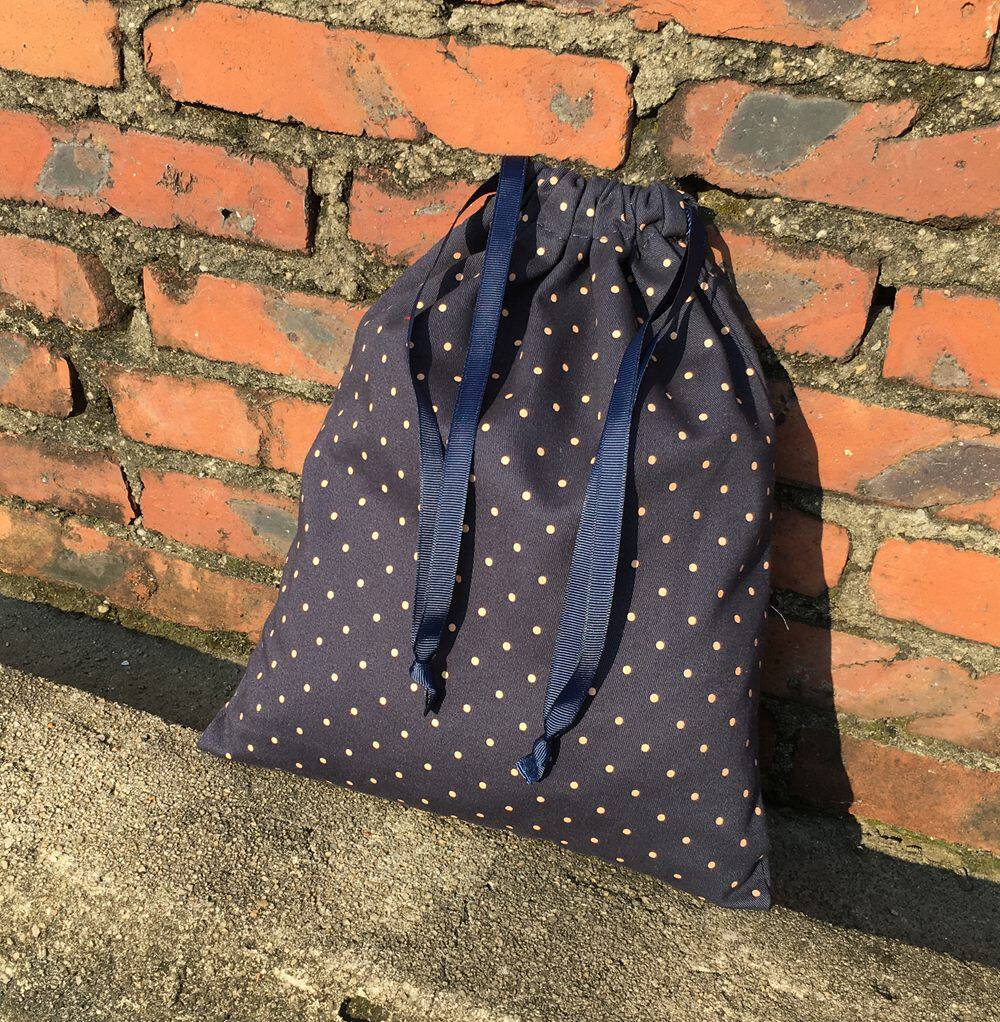 热销棉布袋子 抽绳袋_斜纹棉布袋 居家旅行衣物收纳整理包袋 束口抽绳