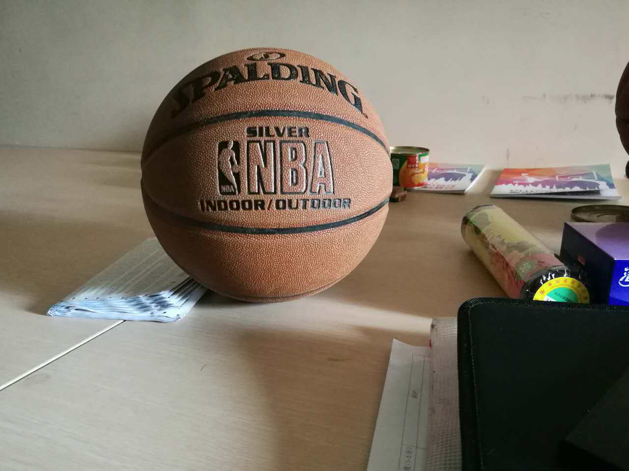 篮球部落 二手真品spalding 火车头 世达pu 二手篮球 样板篮球