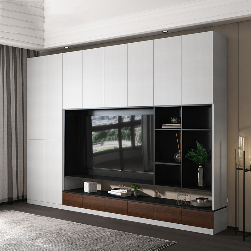 整体电视墙柜