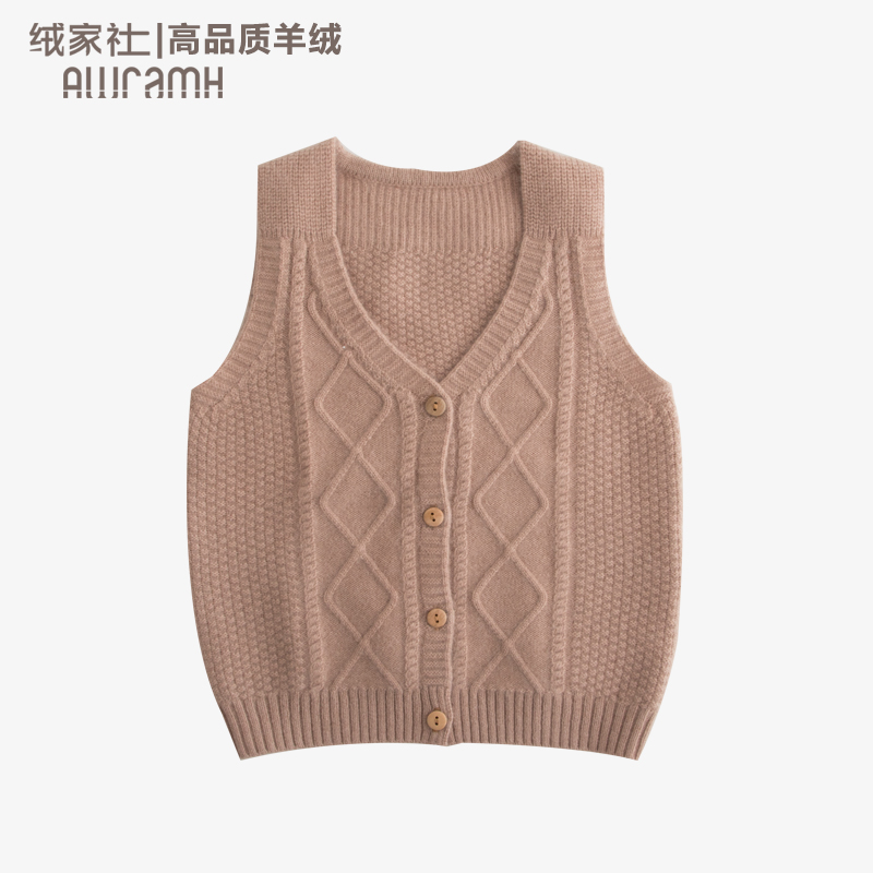 高品质纯羊绒衫儿童毛衣男童马甲背心中大童坎肩宝宝针织衫童装