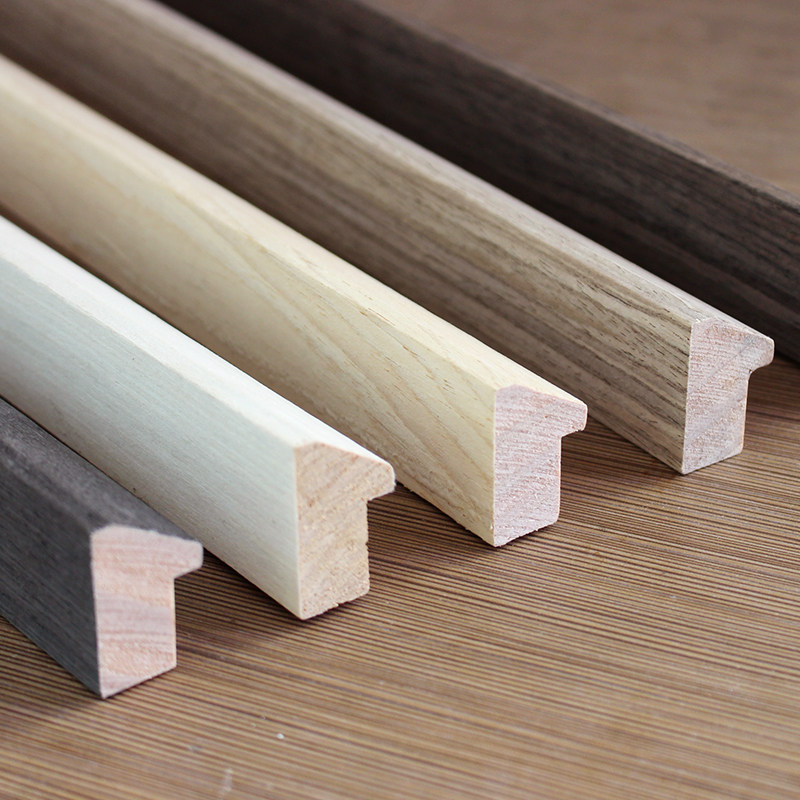 边框装饰条 现代简约_实木画框线条现代简约相框定制任意尺寸广告海报