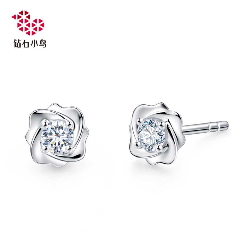 Zbird/ Diamond bird 18K Gold diamond earrings-Hua Rong-Diamond Stud Earrings Earrings quality goodsin the Jewelry/Diamond/Jade/Gold , Diamond Jewelry (New) , Earring category - from Buy2taobao.com to provide professional Taobao agent buy service