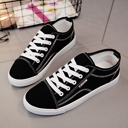 酒店饭馆厨师鞋女防滑平底防水防油厨房专业布鞋餐厅服务员工作鞋