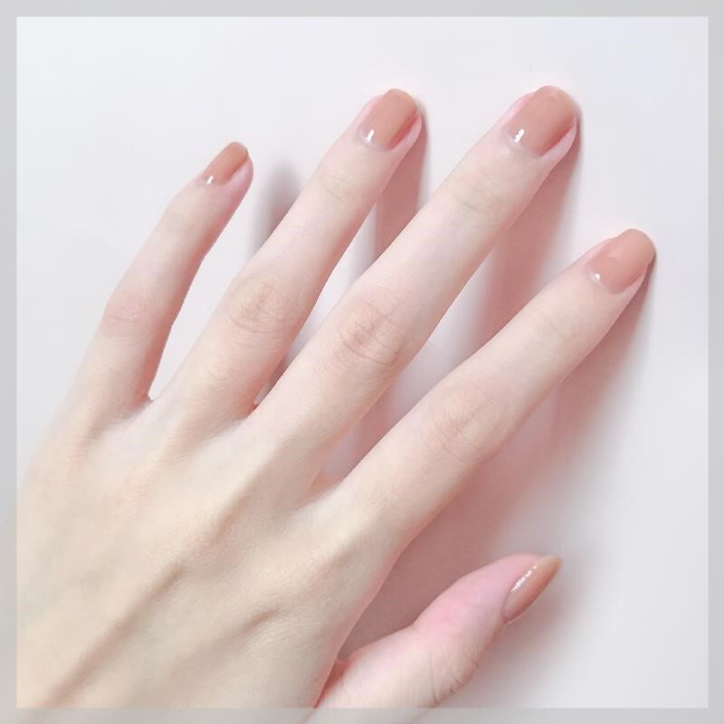 一然裸色指甲油2021年新色免烤快干持久网红爆款可剥撕拉夏天护甲