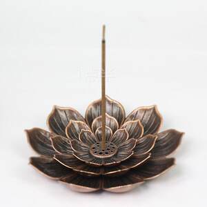 莲花檀香盘图片