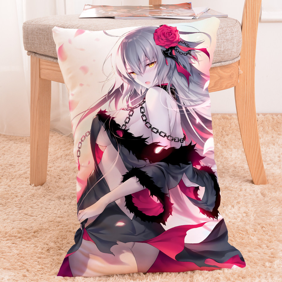 零域fgo黑贞德斯卡哈动漫抱枕靠枕套枕头多款saber周边含芯