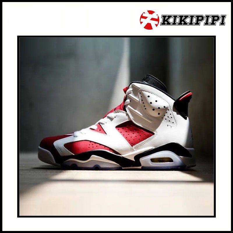 air jordan 6 aj6 白红胭脂红篮球鞋 2021复刻 乔6钩子ct8529-106