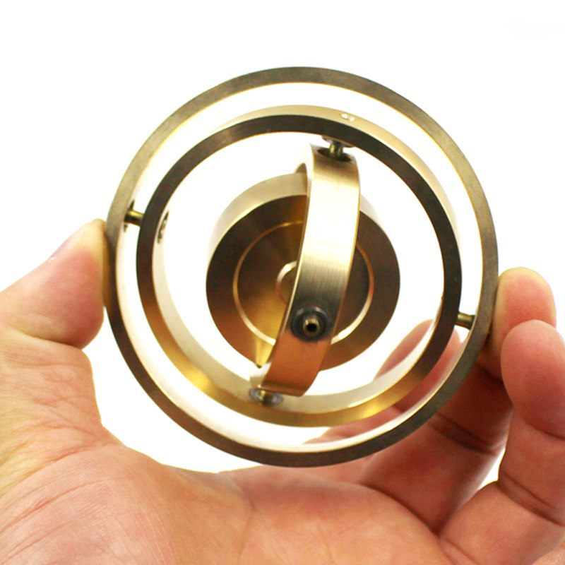 一折三轴陀螺仪玩具