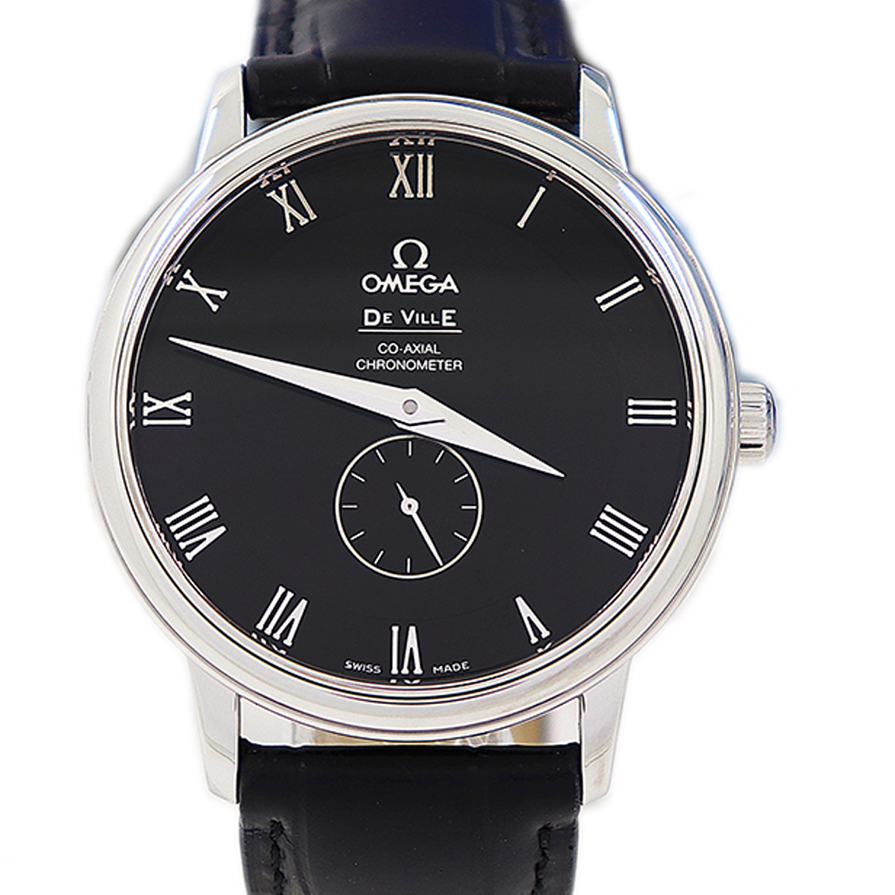 [无保留价][95新]欧米茄碟飞系列自动机械男表欧米茄正品大牌捡漏