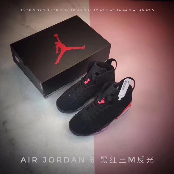 AJ6黑红AirJordan6