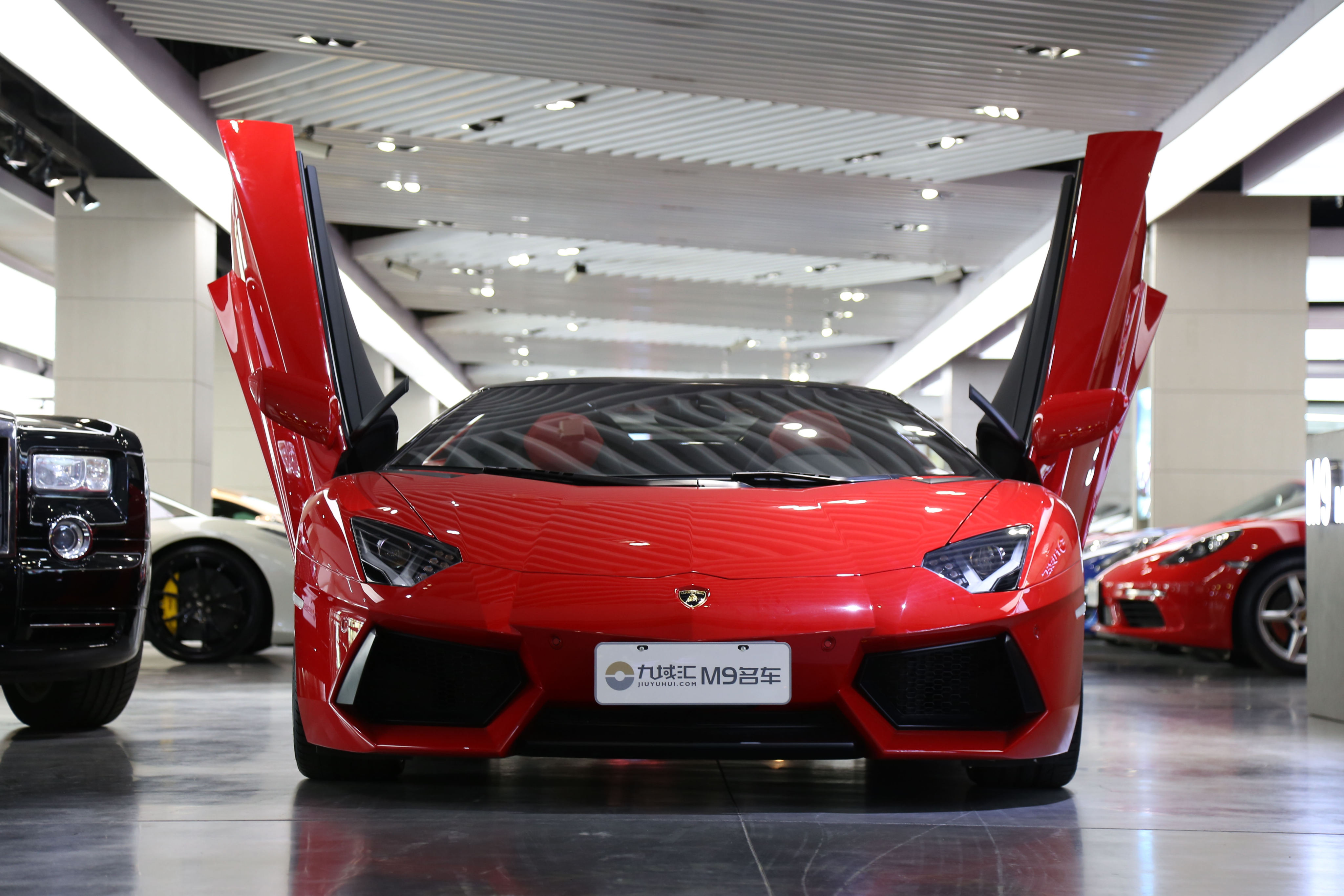 兰博基尼lp-700红色,兰博基尼lp700黑色 兰博基尼aventador-6.5-amt-lp700-4 上海