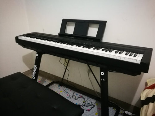 反馈雅马哈p48数码钢琴b幼师家用88键重锤电钢琴评价怎么样好不好