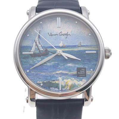 [未使用/9.9新] vangogh梵高油画系列中性腕表