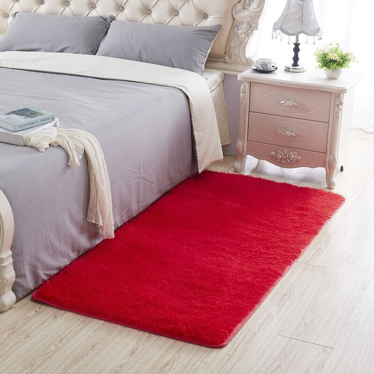 【地毯免费送】卧室床边地毯飘窗客厅茶几地垫