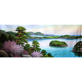 08日 18:00当前价065400视频看货(朝鲜)功勋画家韩理恩《天伦之乐》