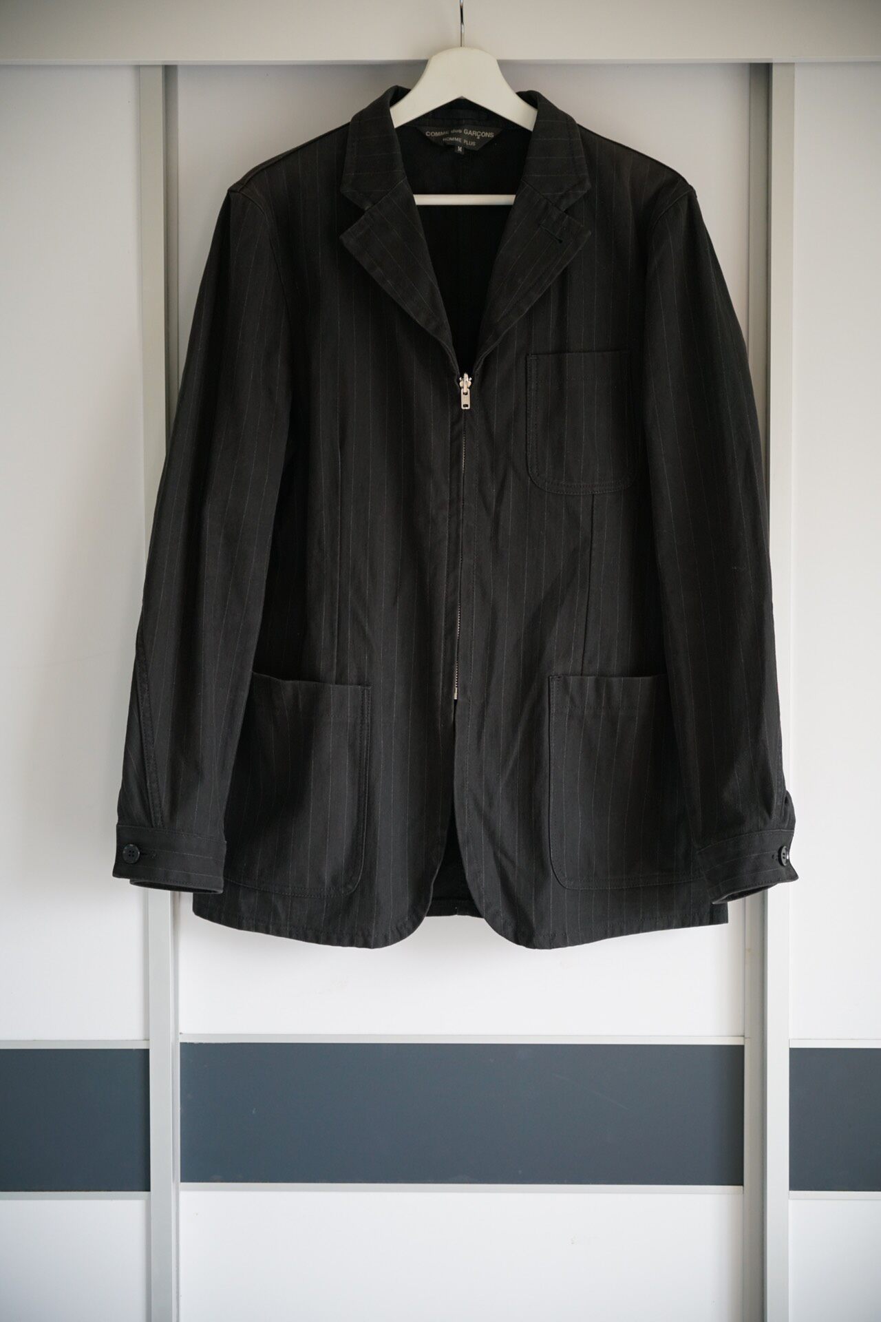 Comme des Garcons 04ss Striped Zip Blazer