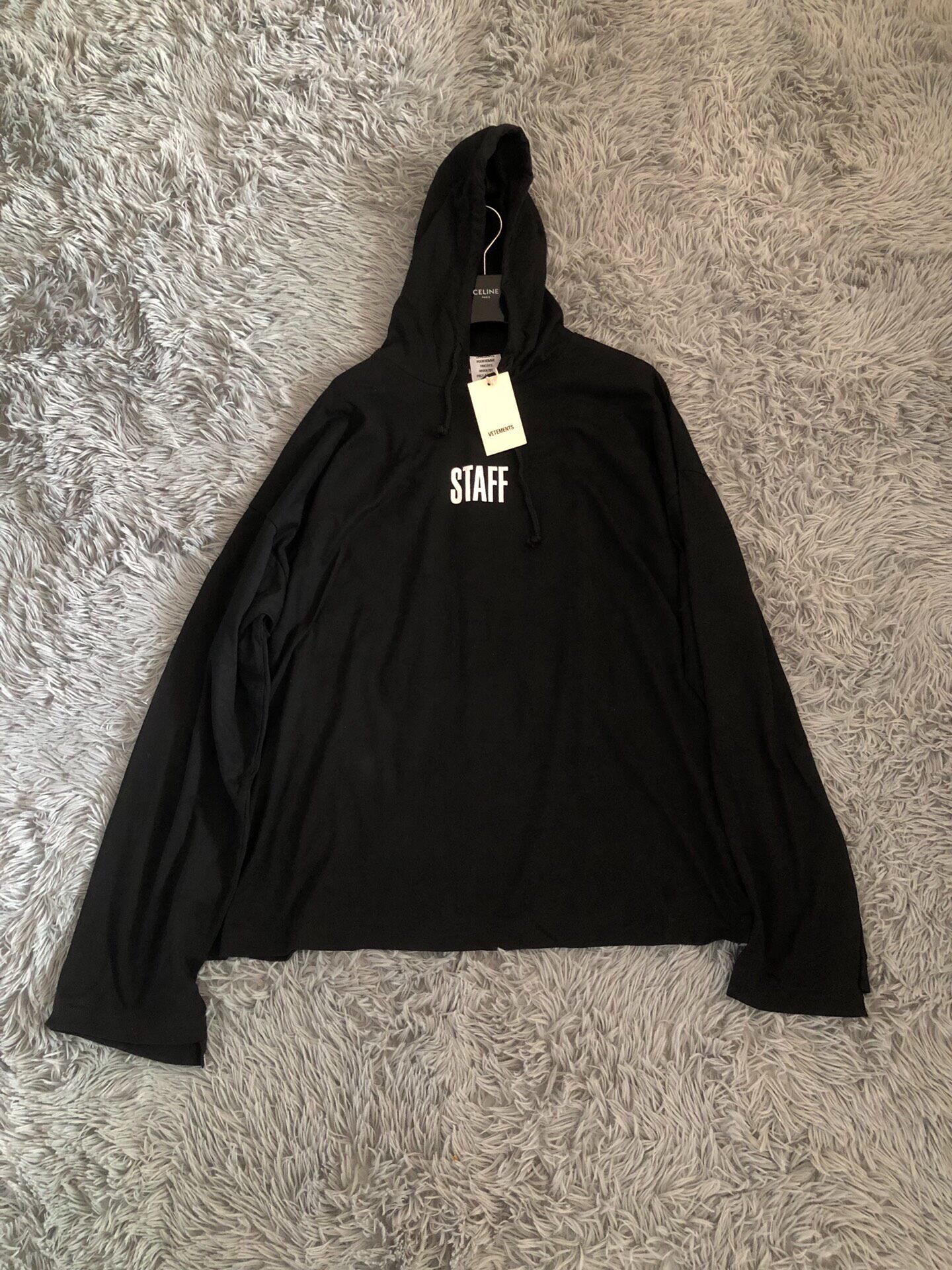 Vetements 17SS Staff Logo Hoodie