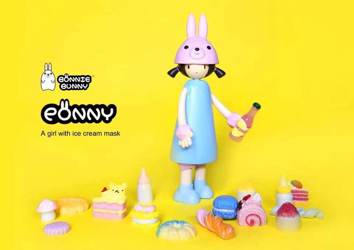 冰淇淋兔女孩Ponnie?BonnieBunny