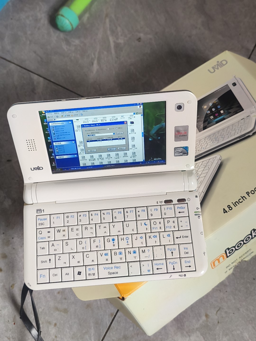 掌上电脑 mbook  winxp  功能正常 配置屏幕4.