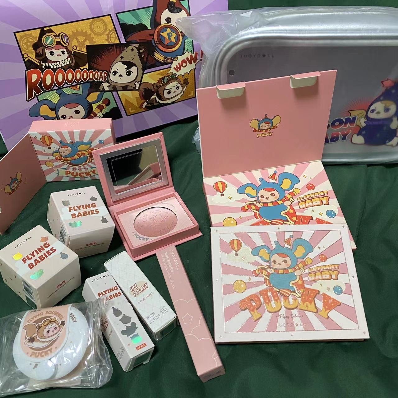 橘朵泡泡玛特联名礼盒非常可爱的女生礼物