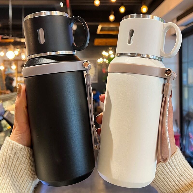 Home warm cups of hot and hot water cups of coffee for a woman with 316 stainless steel cups of tea.