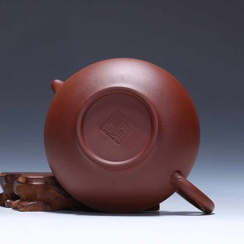 【一元起拍】陈大师艺术馆 紫泥玉柱 保正品宜兴紫砂壶名家纯手工