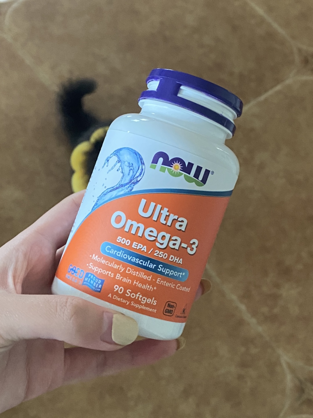 美国进口 Now Foods 诺奥 75%高含量 超级Omega-3浓缩精粹深海鱼油胶囊 1000mg*90粒*3件 双重优惠折后￥211.9