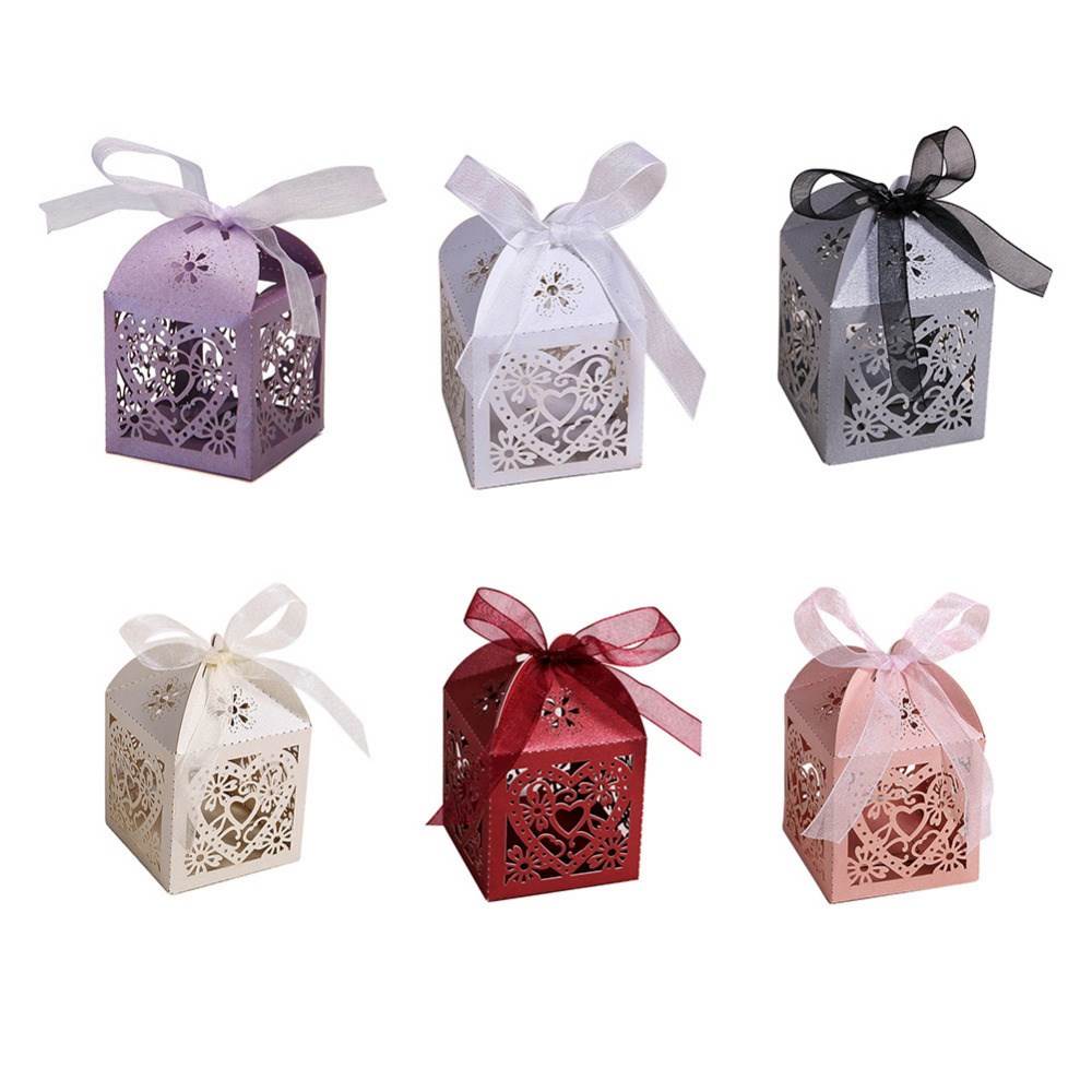 Love Heart Laser Cut Candy Gift Boxes with ribbon Wedding在类目 畜牧/养殖物资, 畜牧/养殖设备, 渔业用具中 - 来自Buy2taobao.com提供专业的淘宝代购服务