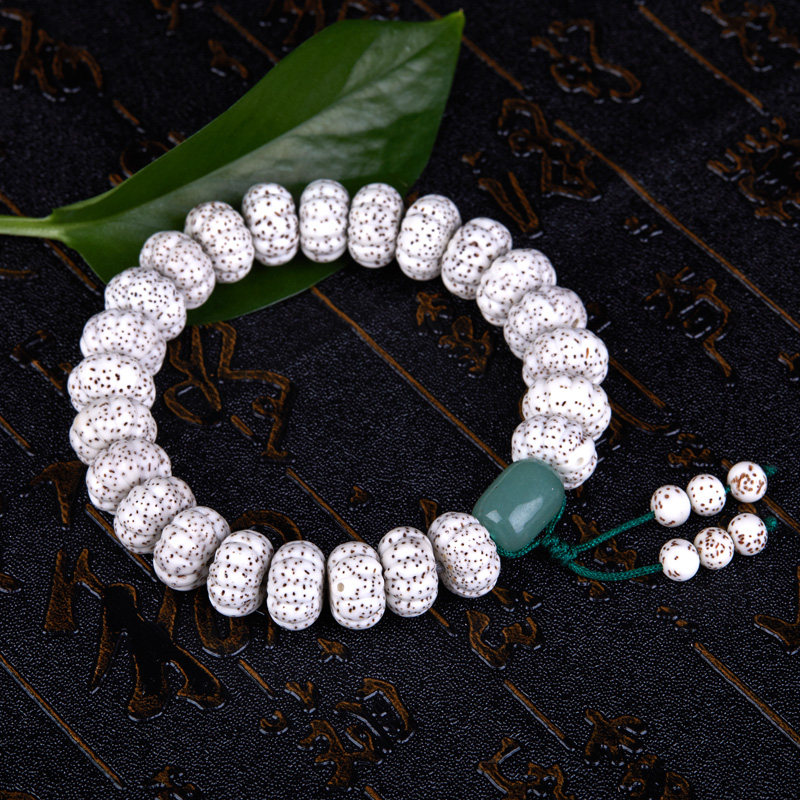 海南星月菩提南瓜珠 男女手串 配东陵玉桶珠 文玩新宠儿12mm