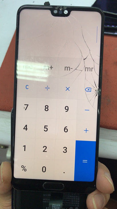 华为p9高价回收原装外爆屏幕