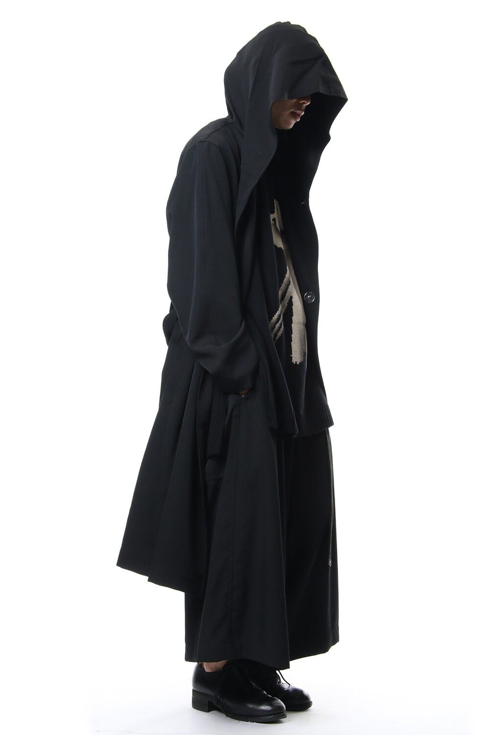Yohji Yamamoto Regulation Boxer Robe Coat