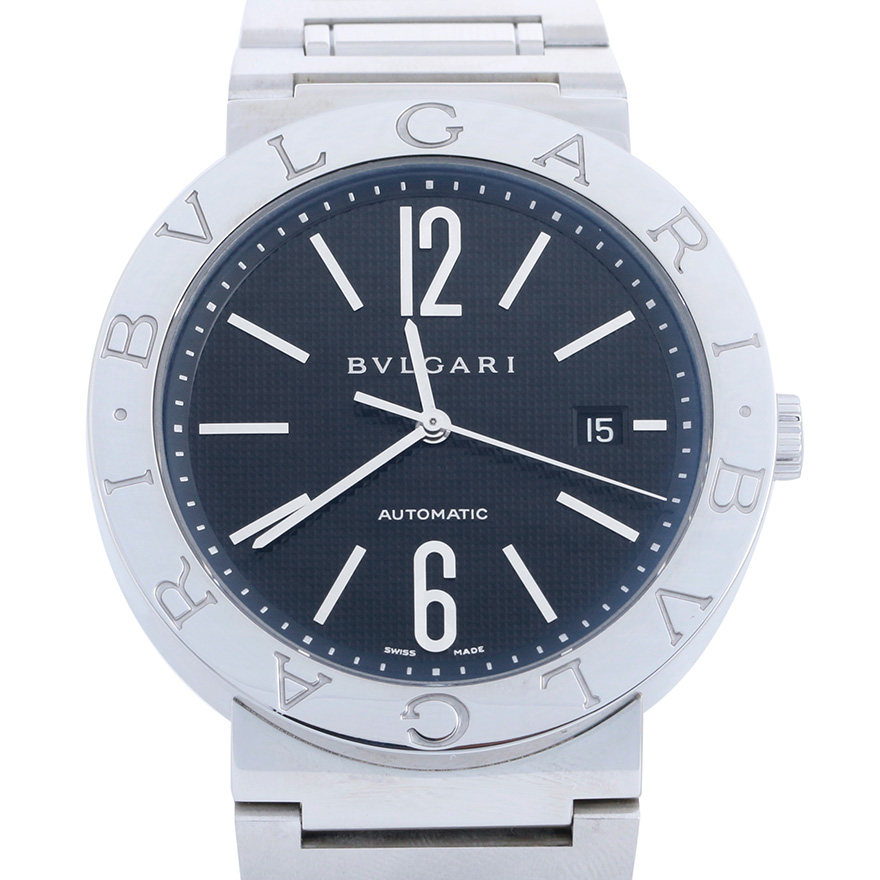 [9.5新]宝格丽bvlgari 黑盘 自动机械 男士表19sh26541
