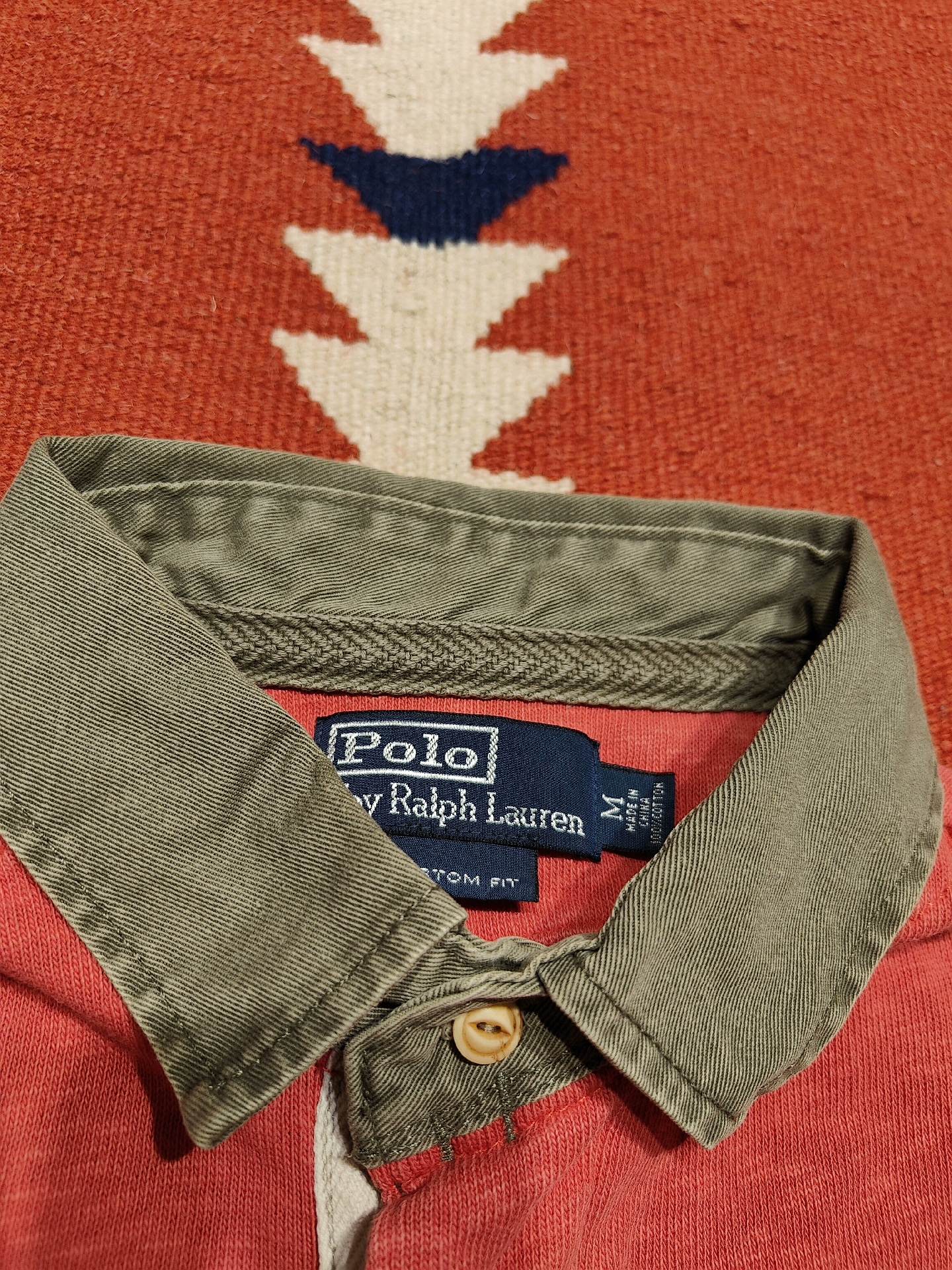 Ralph Lauren Military Short-Sleeve Polo — label