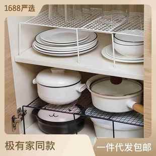 厨房沥水碗碟架小尺寸家用橱柜内单层放碗架筷盒置物架碗盘收纳架
