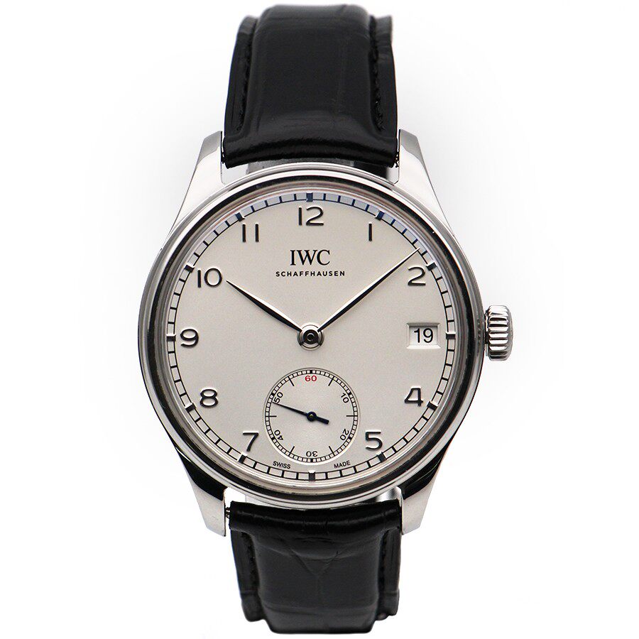 [正品保真][9.5新]万国iw510203葡萄牙系列机械精钢男表日期动储