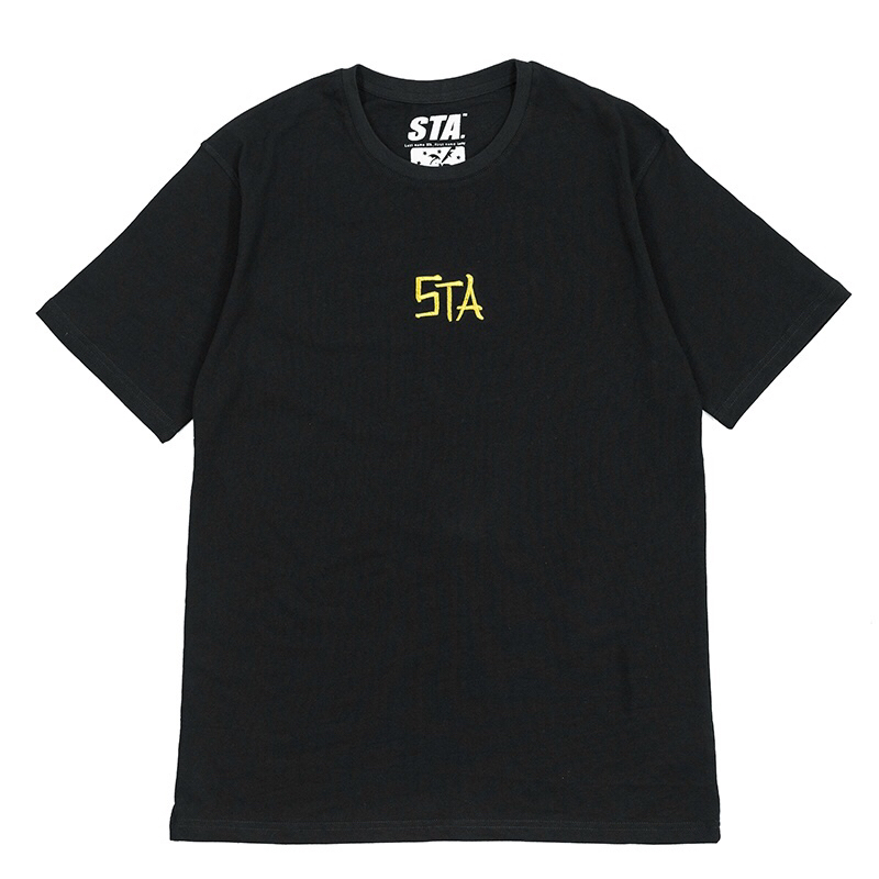 [售出展示]STA 2017 绝版金色笔锋体刺绣短袖
