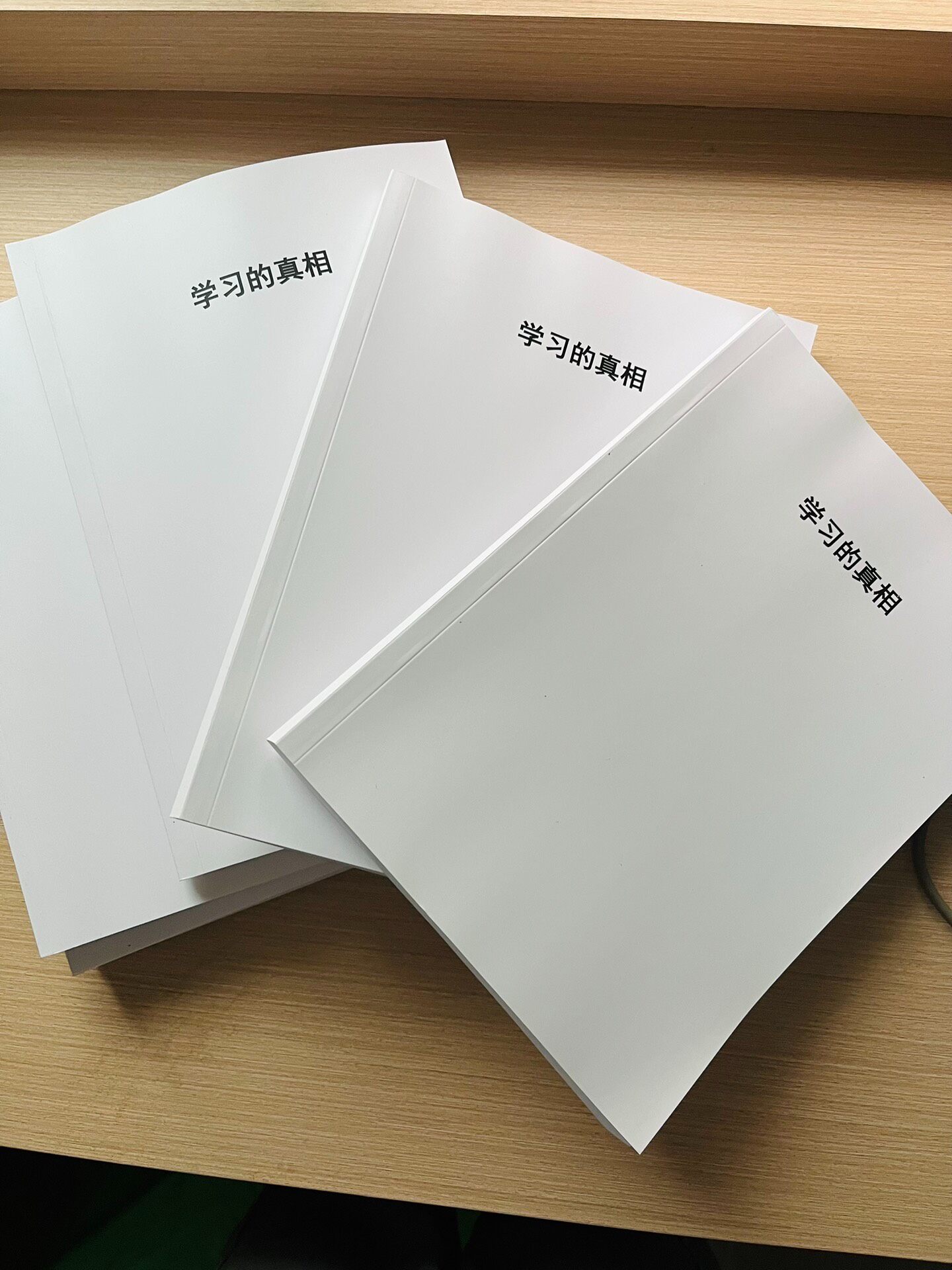 《学习的真相》纸质版，自用的，深深地被老师的价值观所震撼，喜