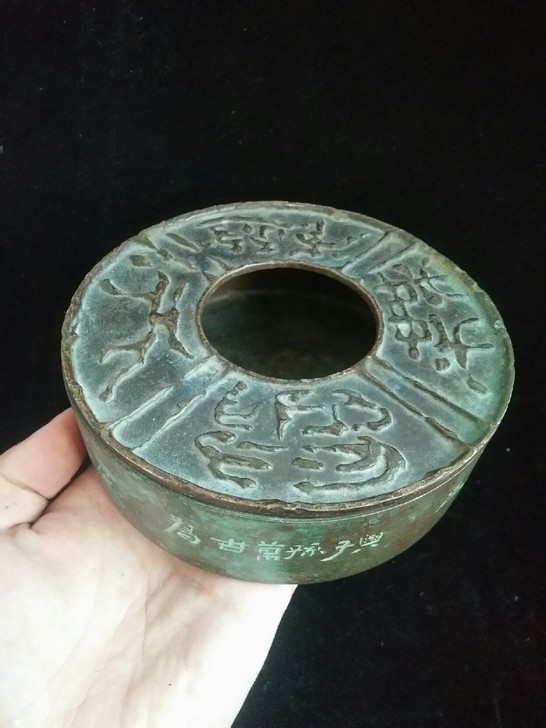 #茶具#日本进口二手铜器摆件茶道具茶宠建水老茶具收藏