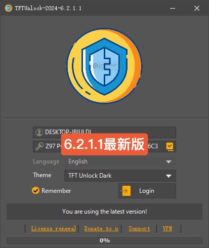 TFTUnlock6.2.1.1国外免费解锁软件不是Unlo