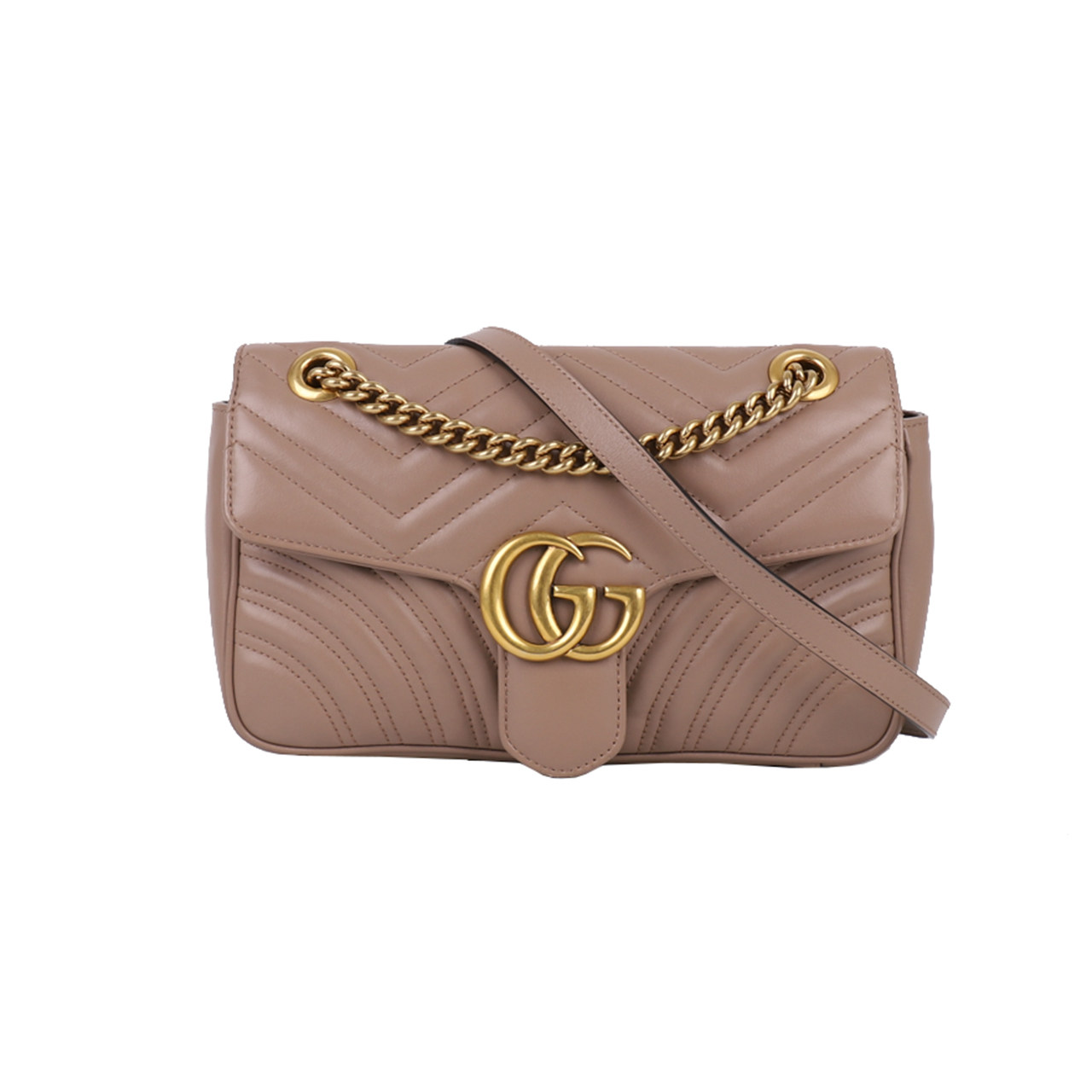 [9.5新]古驰gucci女士marmont单肩斜挎包ay097参考价17500