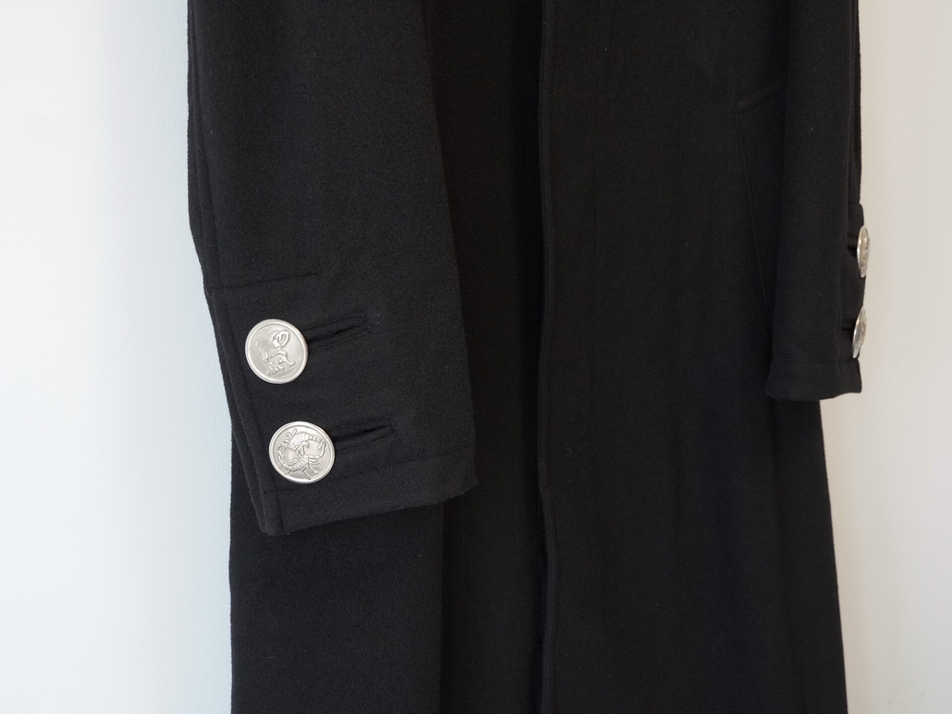 Yohji Yamamoto 2019AW Silver Button Coat — back