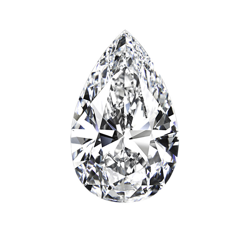 梦度gia 1.01克拉 h色 vvs1净度 水滴形钻石赠戒托msg