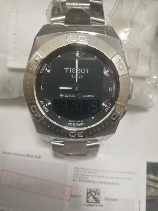 全新男防水Tissot/天梭全国联保天梭touch