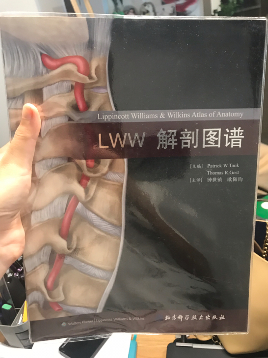 全新正版LWW解剖图谱医学书籍