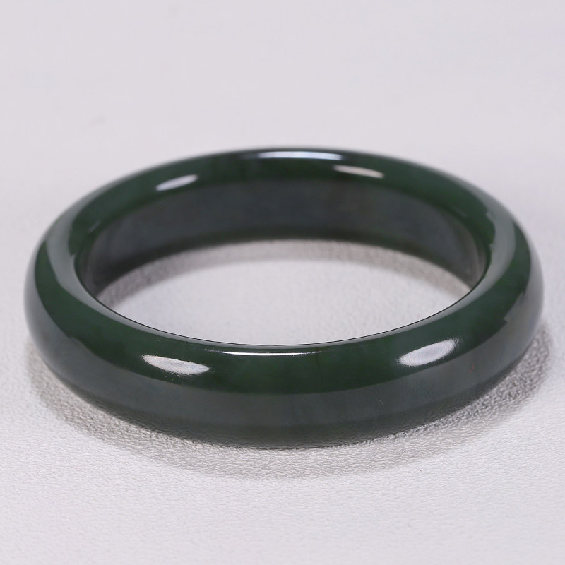 【新疆且末蓝调油润细料手镯】内径57mm和田玉手镯重66.10克