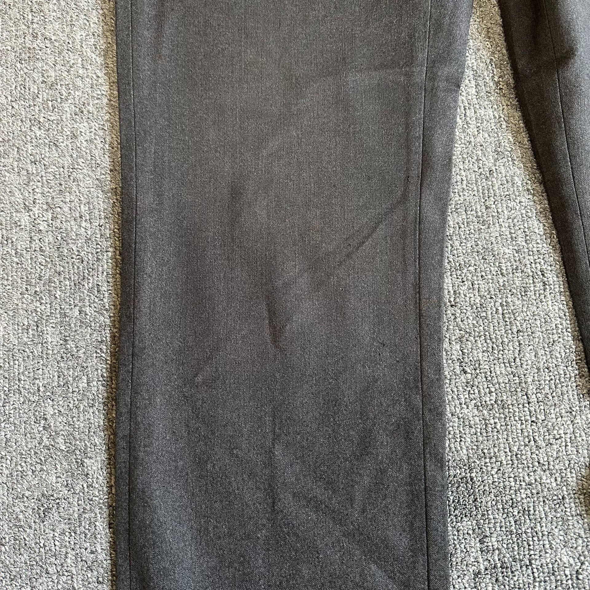 Dior Light Gray Tailored Trousers — detail
