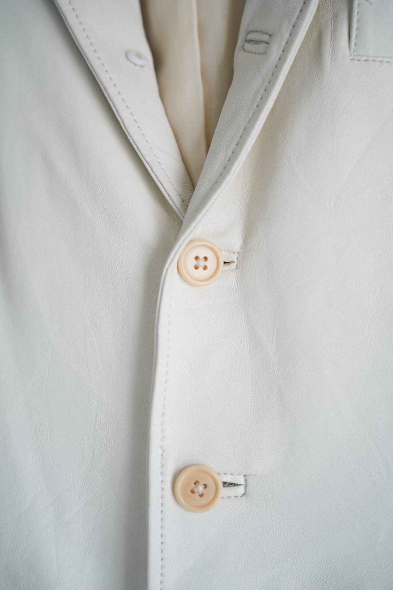 Yohji Yamamoto 2010 SS Sheepskin Blazer — back