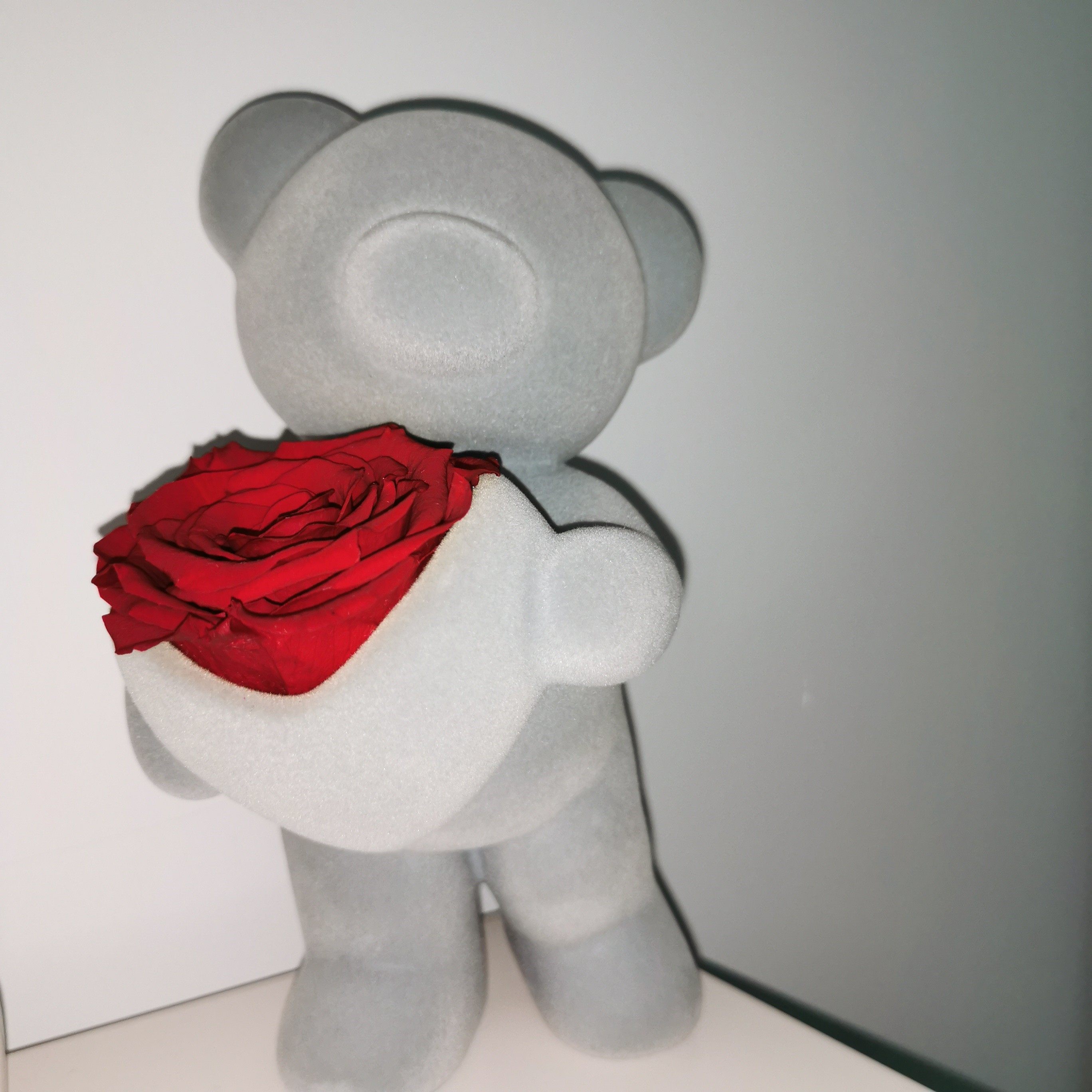 seerose永生花玫瑰花圣熊礼盒支持预约日期发货300元左右表白礼物